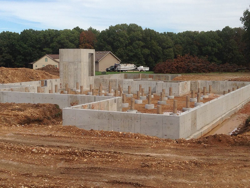 Dermott Concrete Construction Concrete foundation
