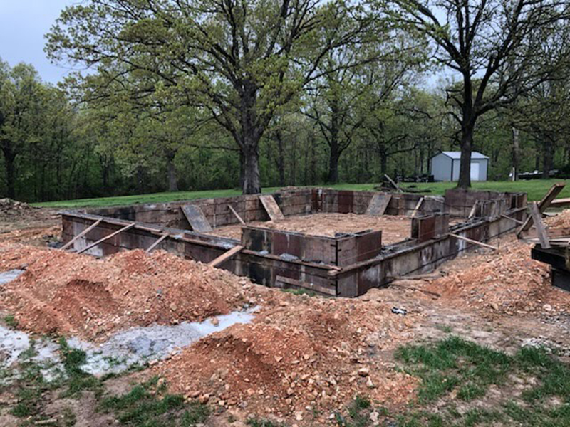 Dermott Concrete Construction Concrete foundation