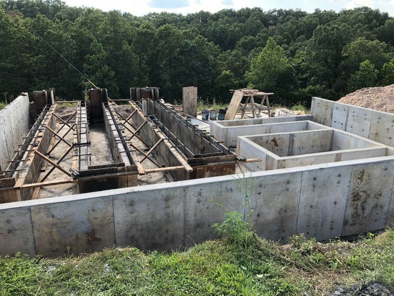 Dermott Concrete Construction Concrete foundation