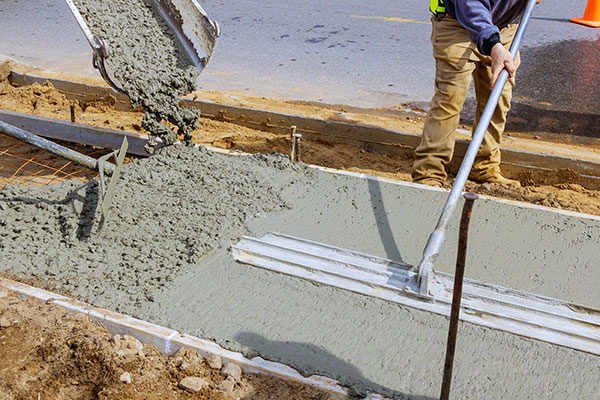 dermott concrete construction Concrete sidewalks